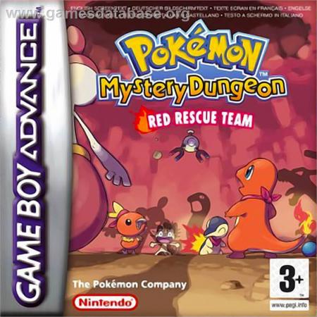 Cover Pokemon Mystery Dungeon - Red Rescue Team for Game Boy Advance